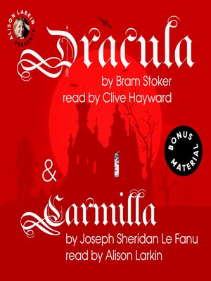 cover image of Dracula / Carmilla